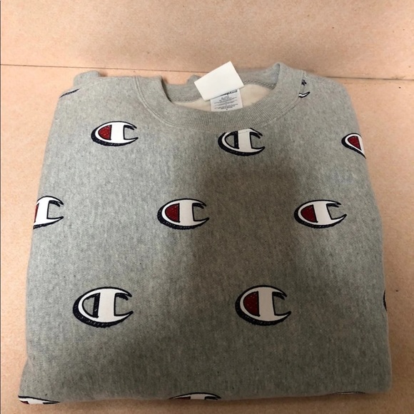 Reverse Weave Champion grey All Over Lo